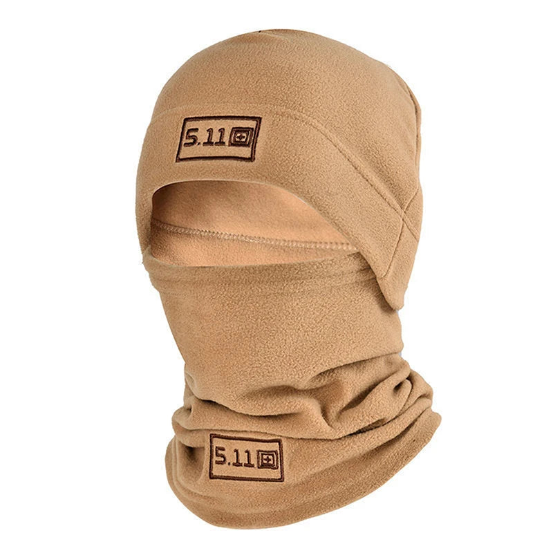 Cagoule polaire d'hiver Delta Force Coral Fleece - Masque thermique pour le visage et cache-cou
