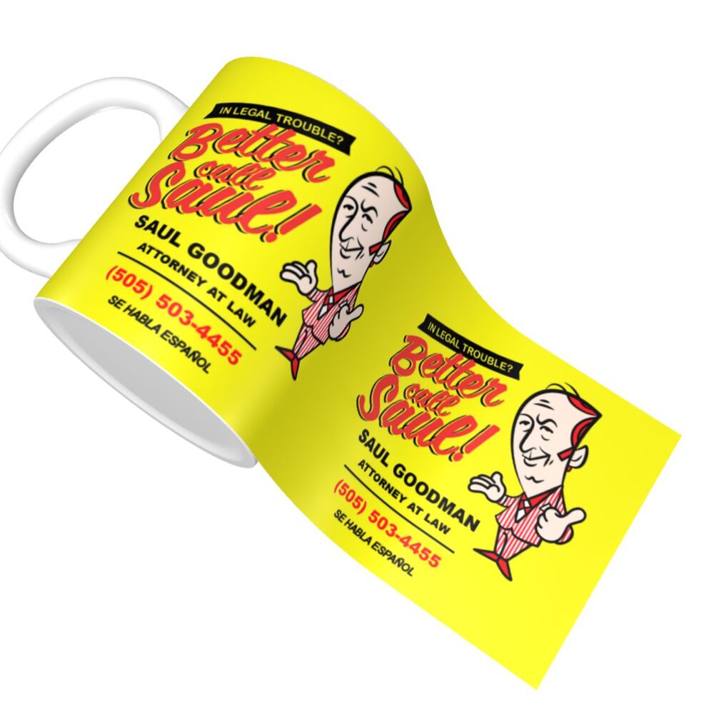 Personalisierte Delta Force x Better Call Saul Tasse - Individuelle Kaffee- und Teetasse aus Keramik