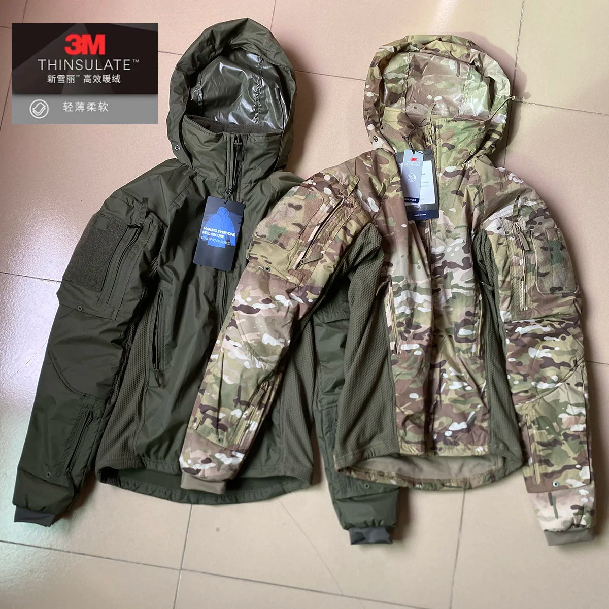 UF Softshell-Jacke – Hocheffiziente Thinsulate™ Delta Force-Replika