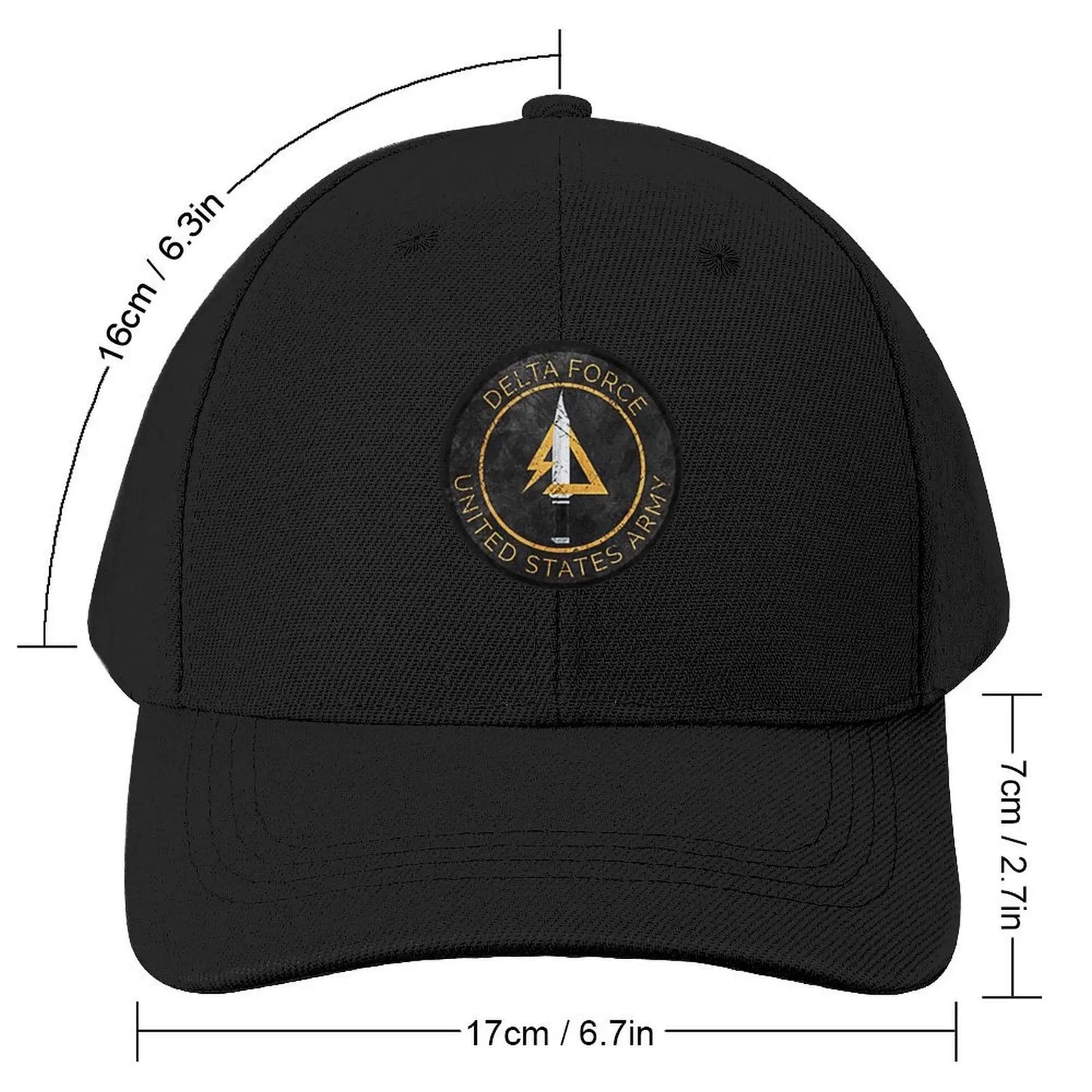 Delta Force Hawk Ops Baseball Kappe Anime Streetwear Strand Mann frauen