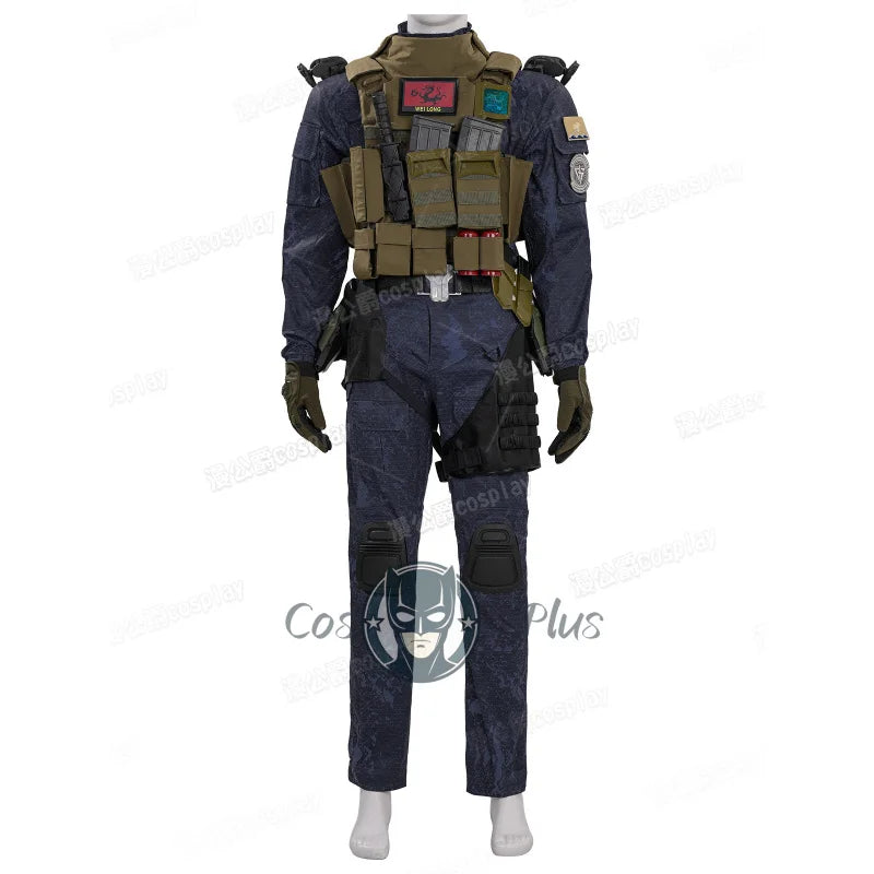 Delta Force: Hawk Ops Long Wei Cosplay Costume