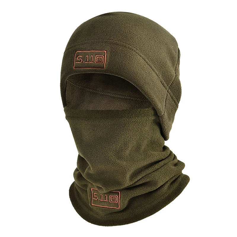 Cagoule polaire d'hiver Delta Force Coral Fleece - Masque thermique pour le visage et cache-cou