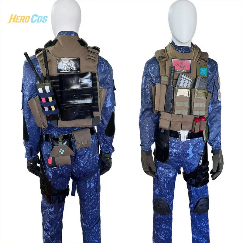 Delta Force: Hawk Ops Long Wei Cosplay Costume