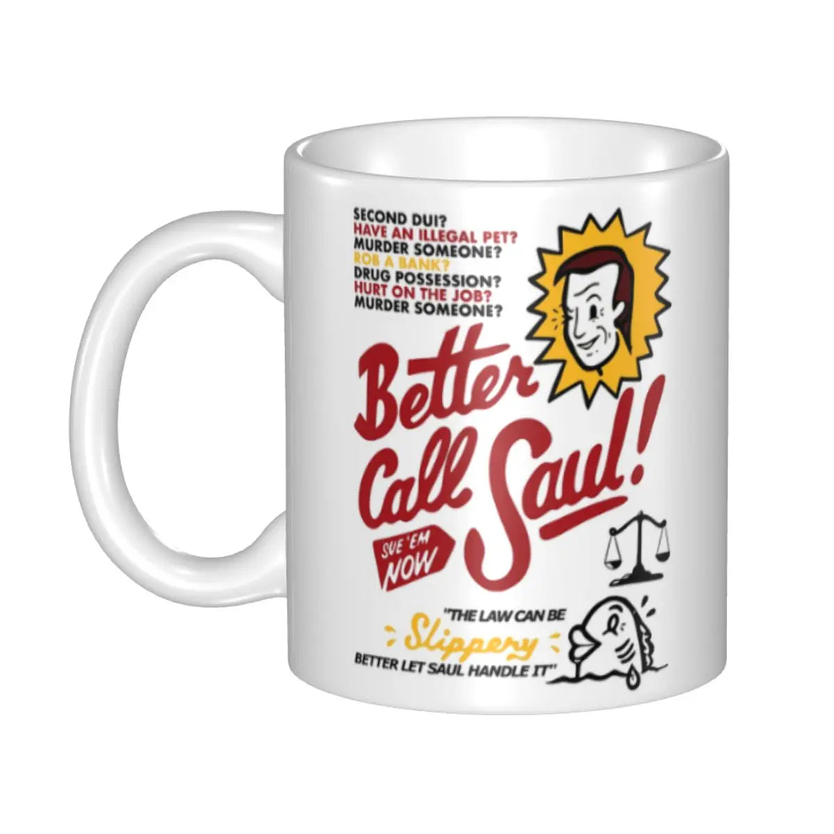 Personalisierte Delta Force x Better Call Saul Tasse - Individuelle Kaffee- und Teetasse aus Keramik