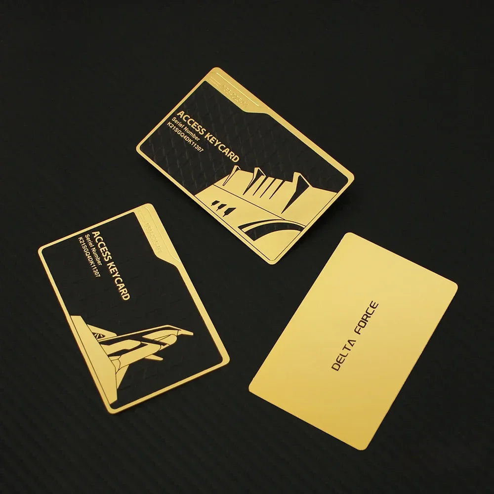 Delta Force Hawk Ops Action Metal Room Card – Spielzubehör zum Sammeln und Schreibtischornament