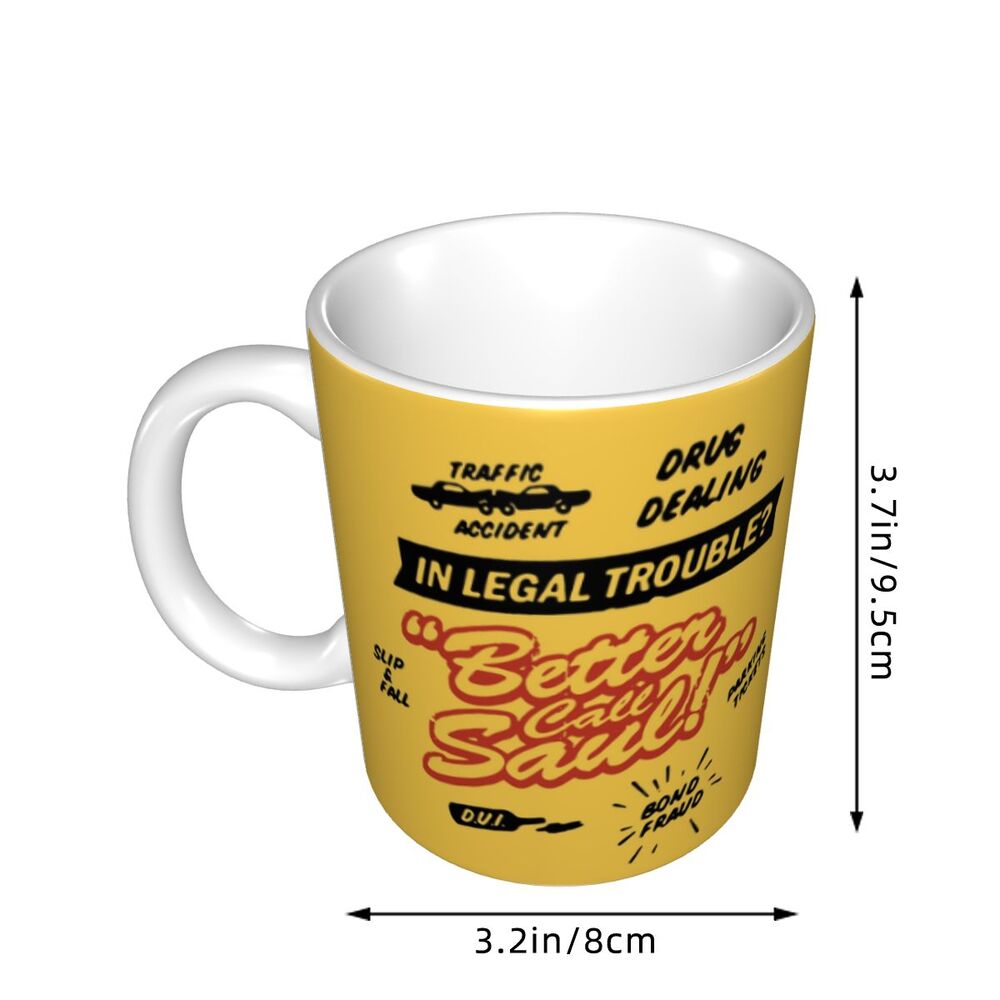 Personalisierte Delta Force x Better Call Saul Tasse - Individuelle Kaffee- und Teetasse aus Keramik