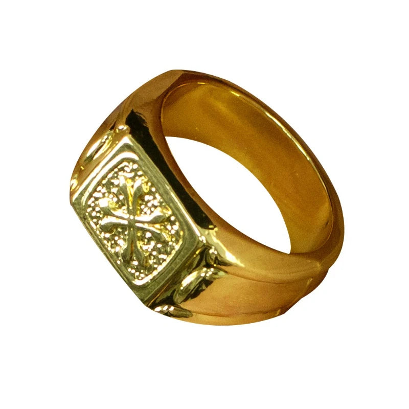 Delta Force 3cm Gold Wrench Ring – Self Defence Squad Game Trophy & Collectible Cosplay Prop