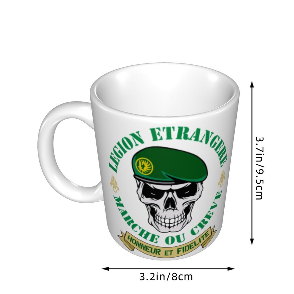 Personalisierte Delta Force x Fremdenlegion Tasse - Individuelle Kaffee- und Teetasse aus Keramik
