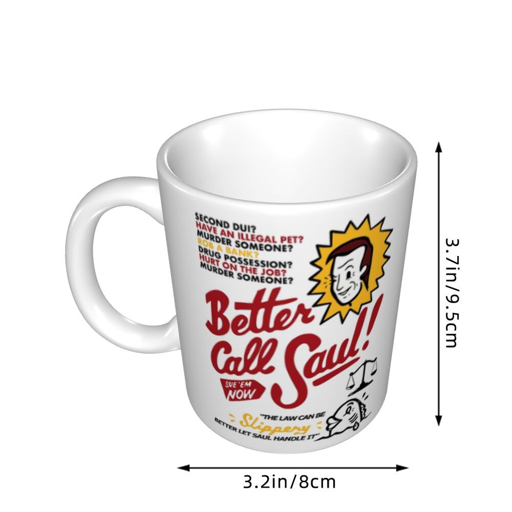 Personalisierte Delta Force x Better Call Saul Tasse - Individuelle Kaffee- und Teetasse aus Keramik