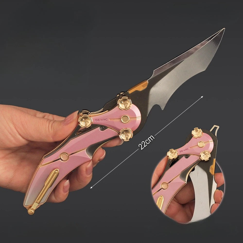Delta Force Klappmesser LIMITIERTE EDITION – Replika der 22 cm langen springenden Klinge | Gaming-Requisite & Schreibtisch-Dekor
