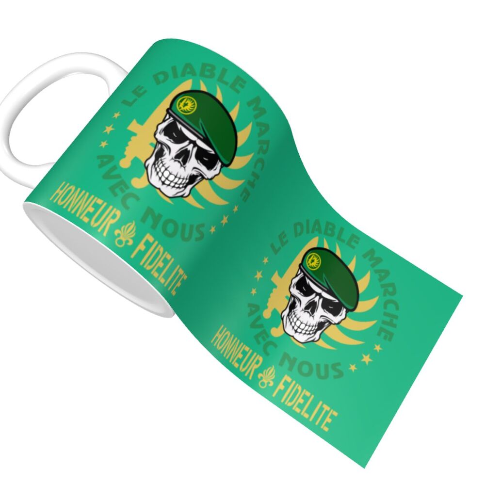 Personalisierte Delta Force x Fremdenlegion Tasse - Individuelle Kaffee- und Teetasse aus Keramik
