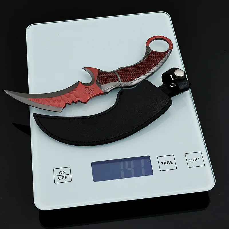 Karambit inspiré de Delta Force Action avec étui