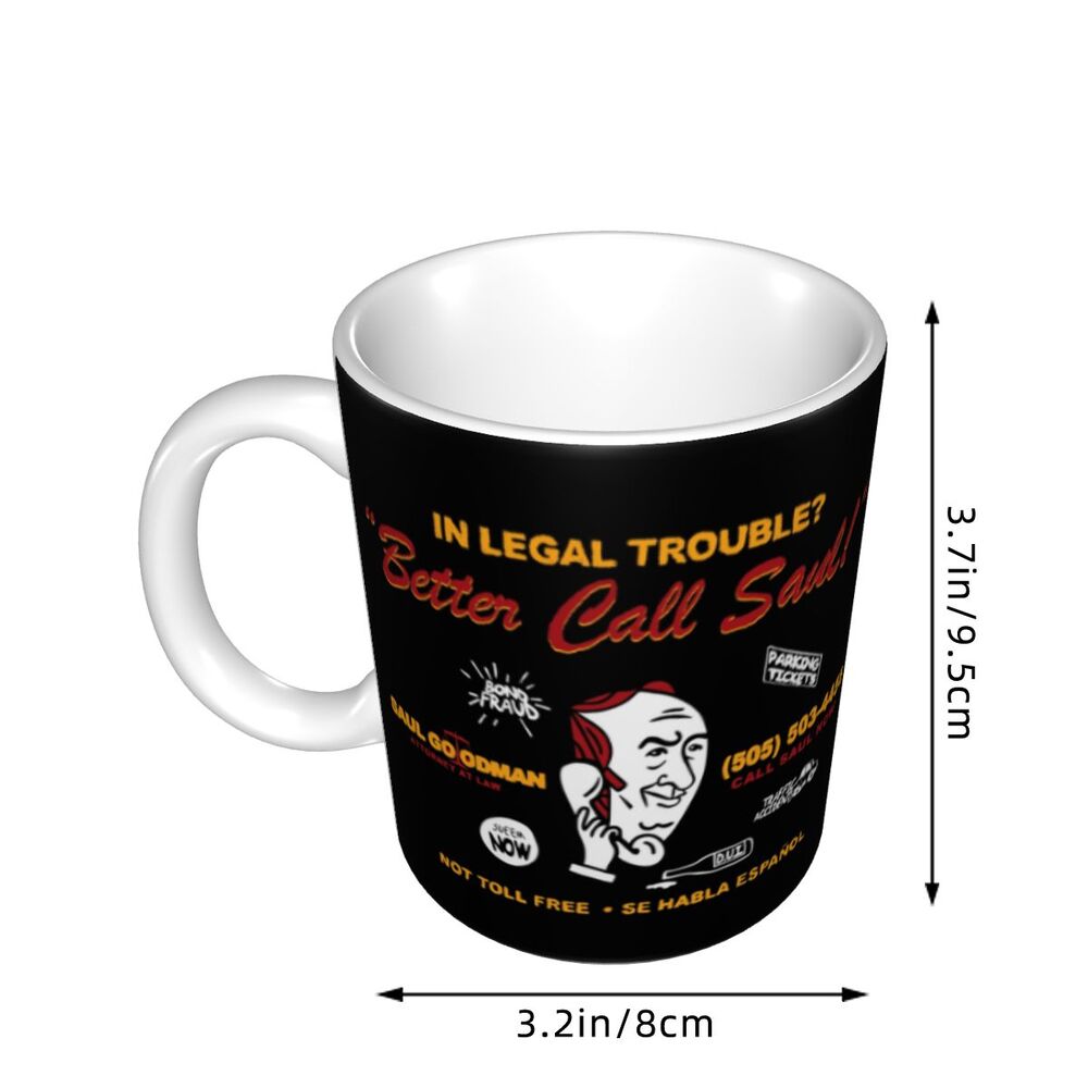 Personalisierte Delta Force x Better Call Saul Tasse - Individuelle Kaffee- und Teetasse aus Keramik