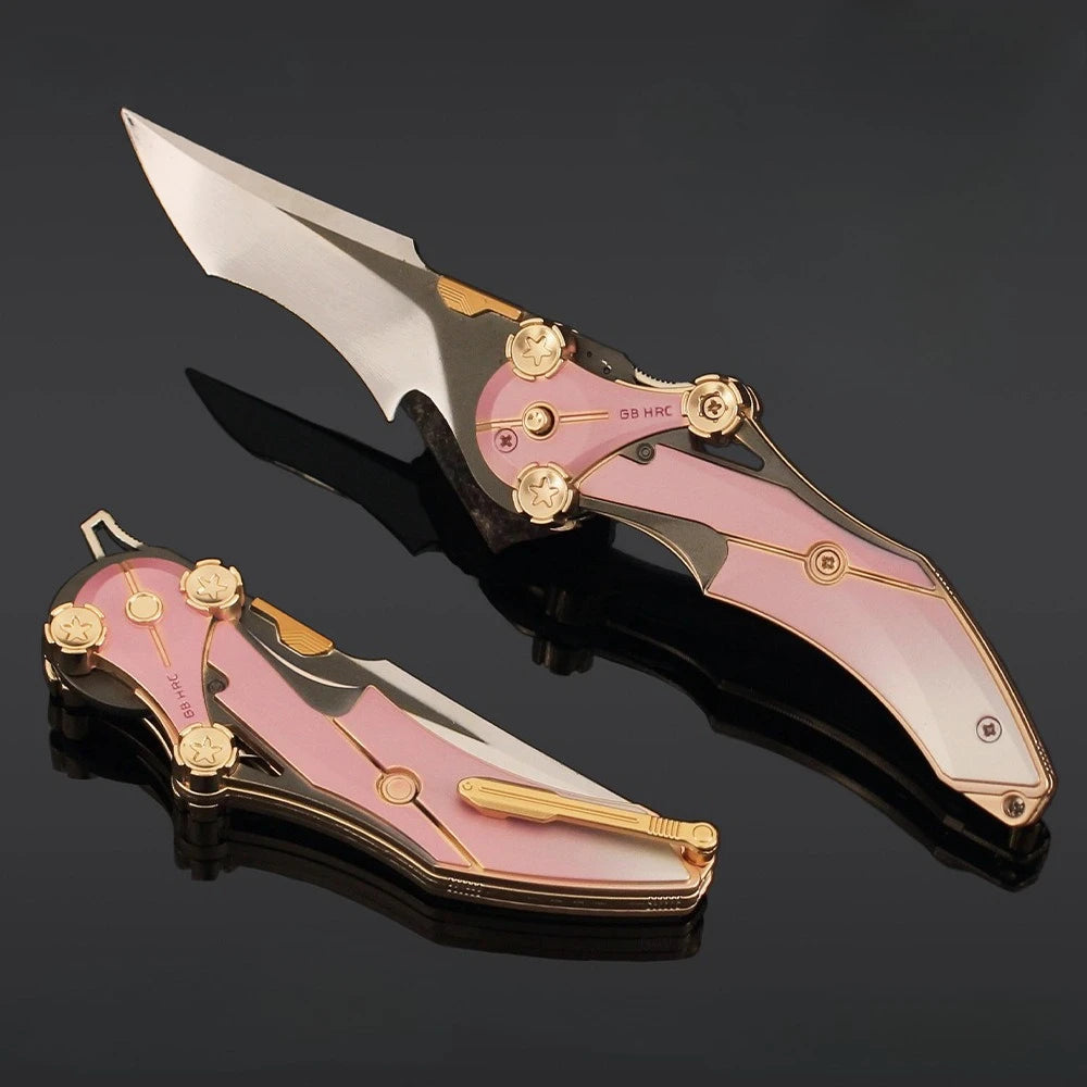 Delta Force Klappmesser LIMITIERTE EDITION – Replika der 22 cm langen springenden Klinge | Gaming-Requisite & Schreibtisch-Dekor