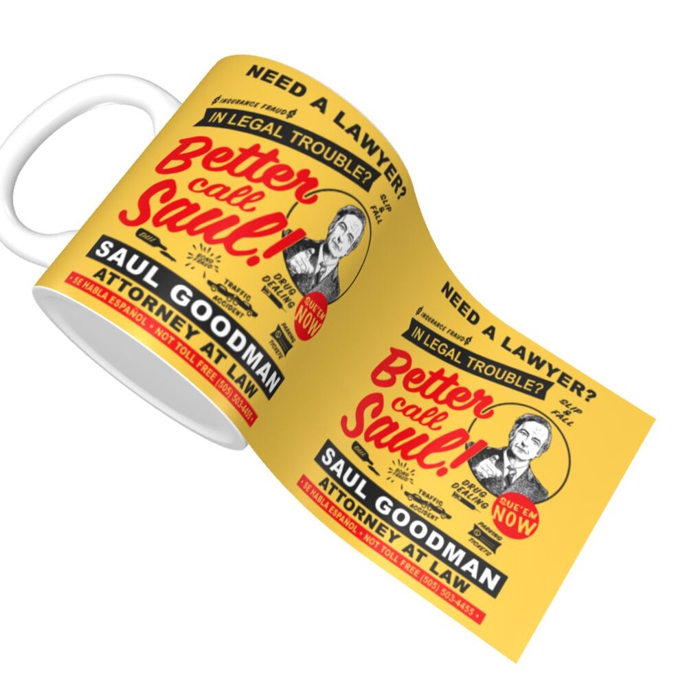 Personalisierte Delta Force x Better Call Saul Tasse - Individuelle Kaffee- und Teetasse aus Keramik