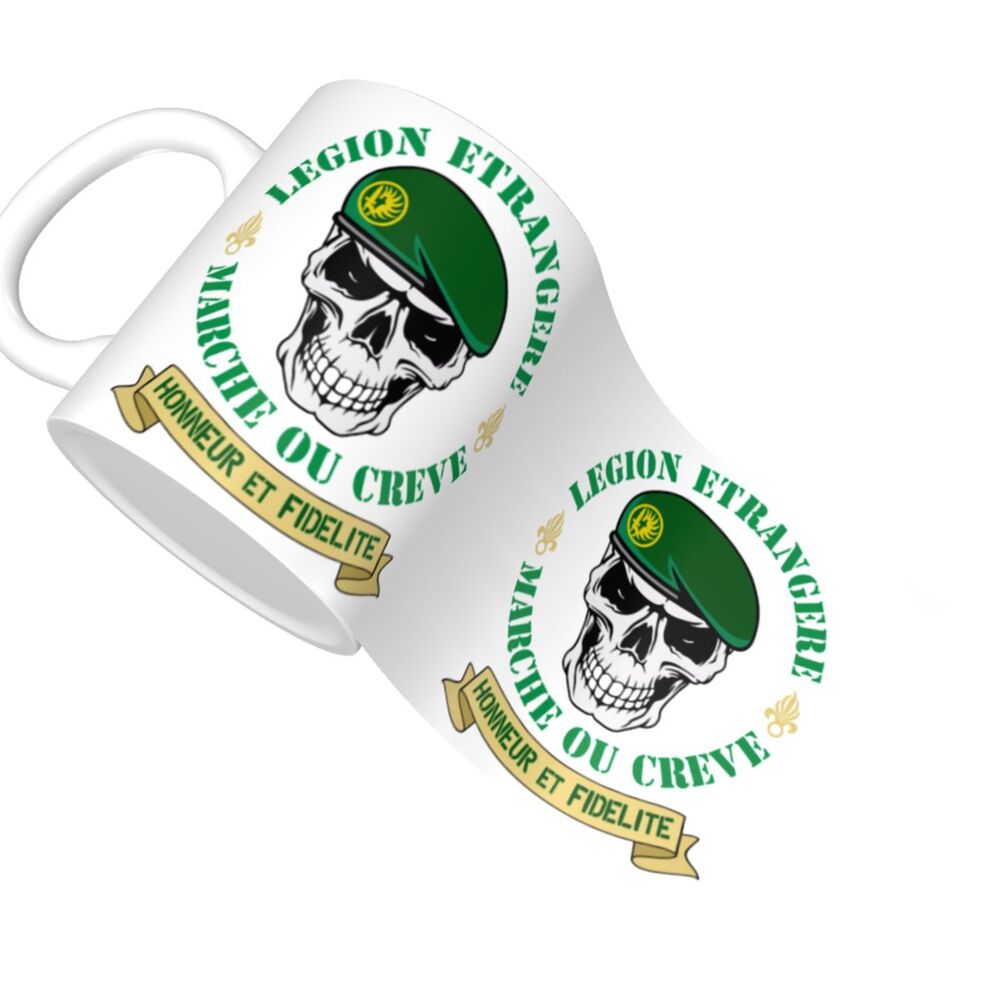 Personalisierte Delta Force x Fremdenlegion Tasse - Individuelle Kaffee- und Teetasse aus Keramik