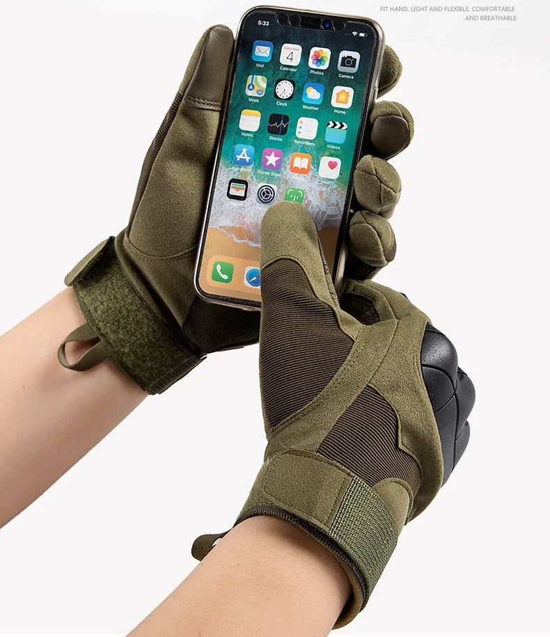Winddichte Vollfingerhandschuhe von Delta Force Military Tactics