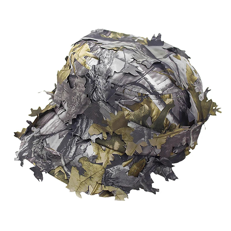 Delta Force Hawk Ops Tactical Baseball Cap – 3D-Blatt-Camouflage-Snapback für Outdoor-Abenteuer