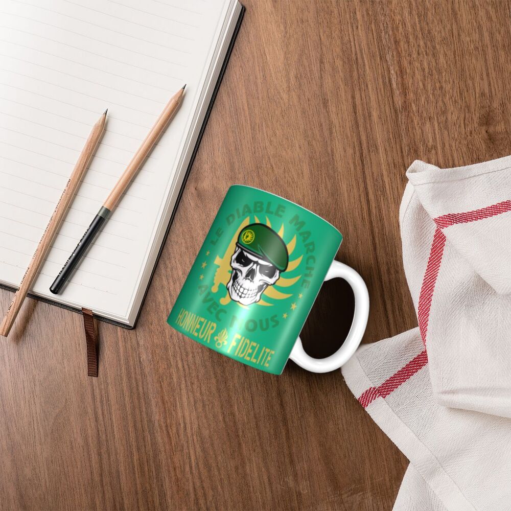 Personalisierte Delta Force x Fremdenlegion Tasse - Individuelle Kaffee- und Teetasse aus Keramik