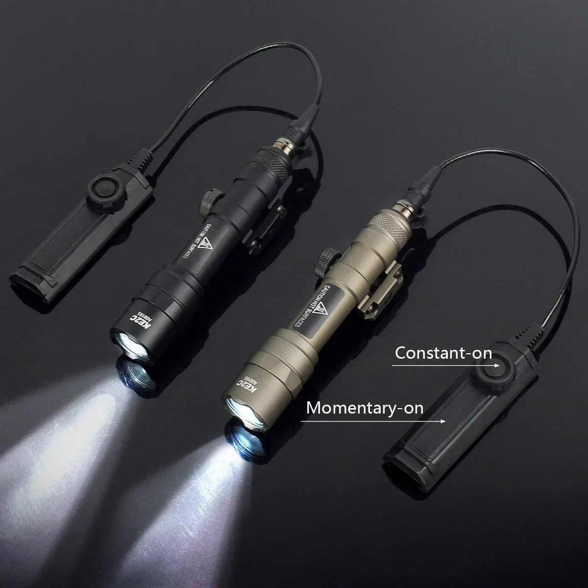 Delta Force Hawk Ops Tactical Surefire M600 Waffenlicht - Taschenlampe für Gewehr und Pistole