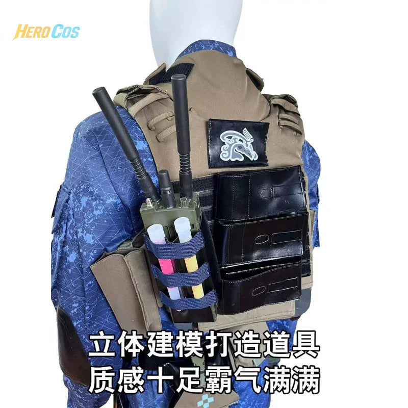 Delta Force: Hawk Ops Long Wei Cosplay Costume