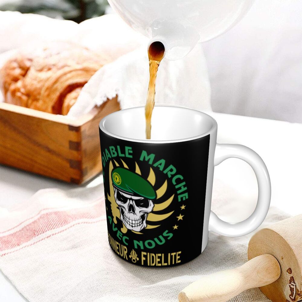 Personalisierte Delta Force x Fremdenlegion Tasse - Individuelle Kaffee- und Teetasse aus Keramik