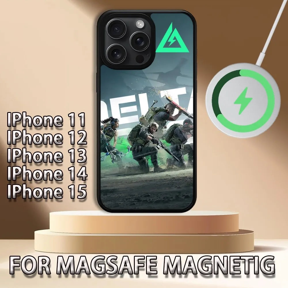Coque MagSafe Delta Force Hawk Ops pour iPhone série 12