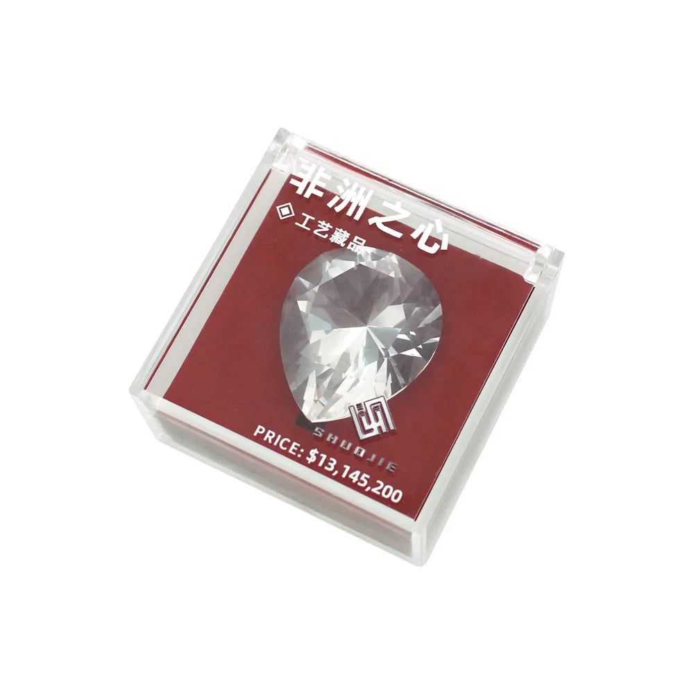 Delta Force Heart of Africa Crystal – Pear-Cut Game Model in Gift Box for Display, Boys' Decor & Collectors