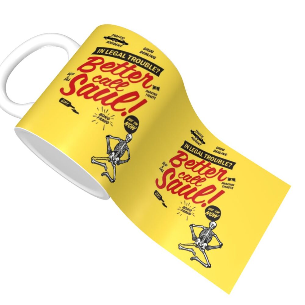 Personalisierte Delta Force x Better Call Saul Tasse - Individuelle Kaffee- und Teetasse aus Keramik