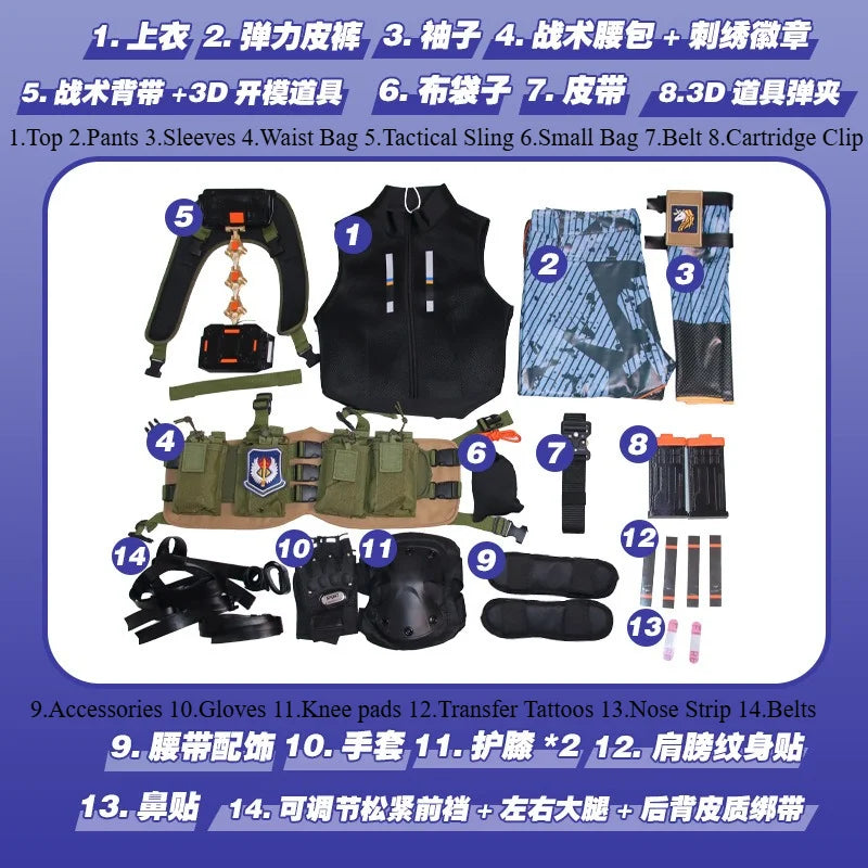 Delta Force: Hawk Ops Claire Ann Byers Cosplay Costume