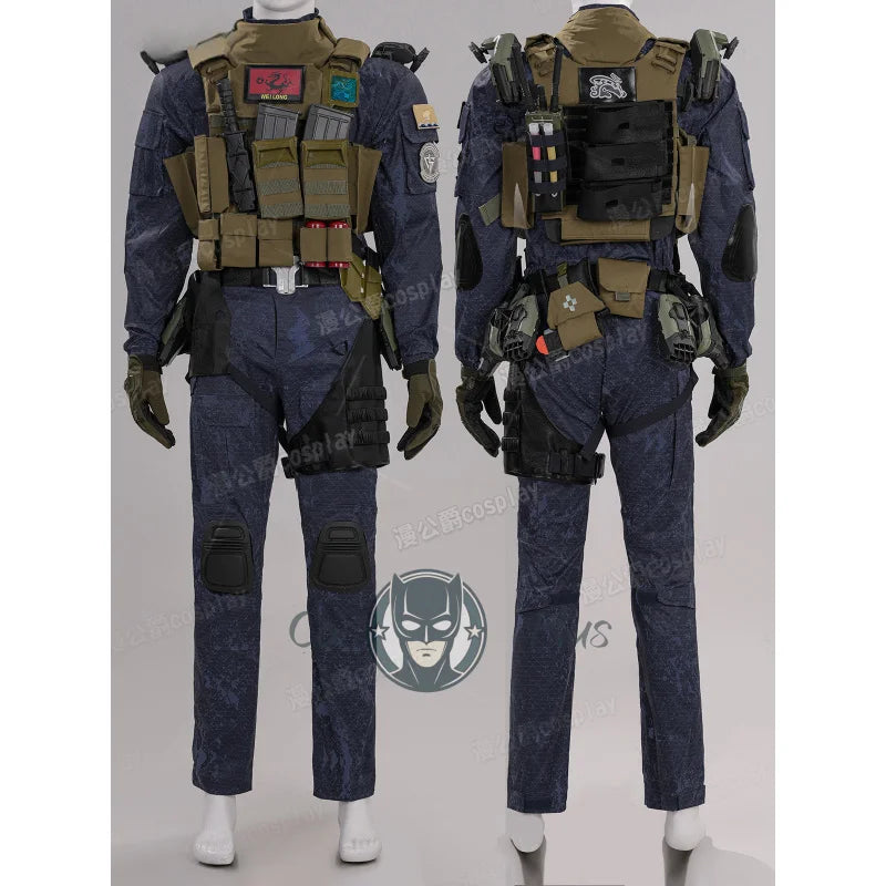 Delta Force: Hawk Ops Long Wei Cosplay Costume
