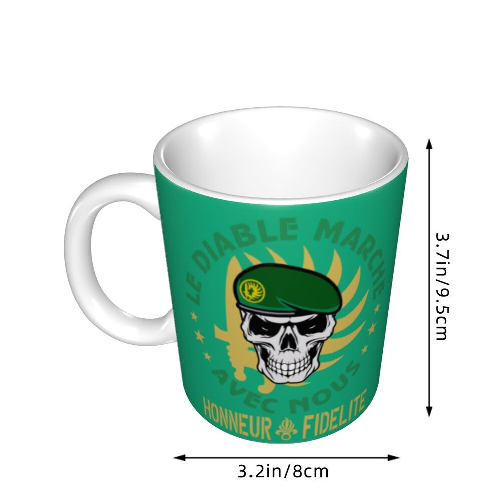 Personalisierte Delta Force x Fremdenlegion Tasse - Individuelle Kaffee- und Teetasse aus Keramik