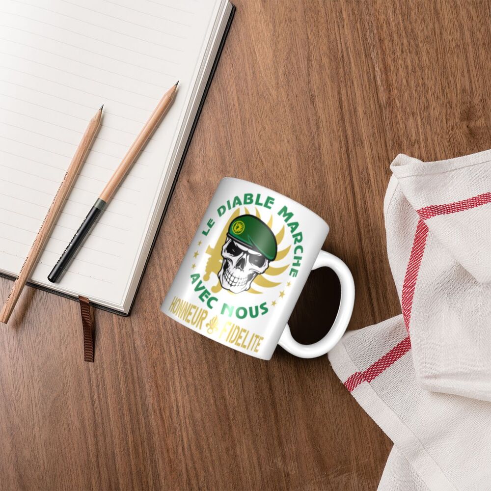 Personalisierte Delta Force x Fremdenlegion Tasse - Individuelle Kaffee- und Teetasse aus Keramik