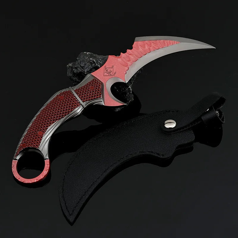 Karambit inspiré de Delta Force Action avec étui