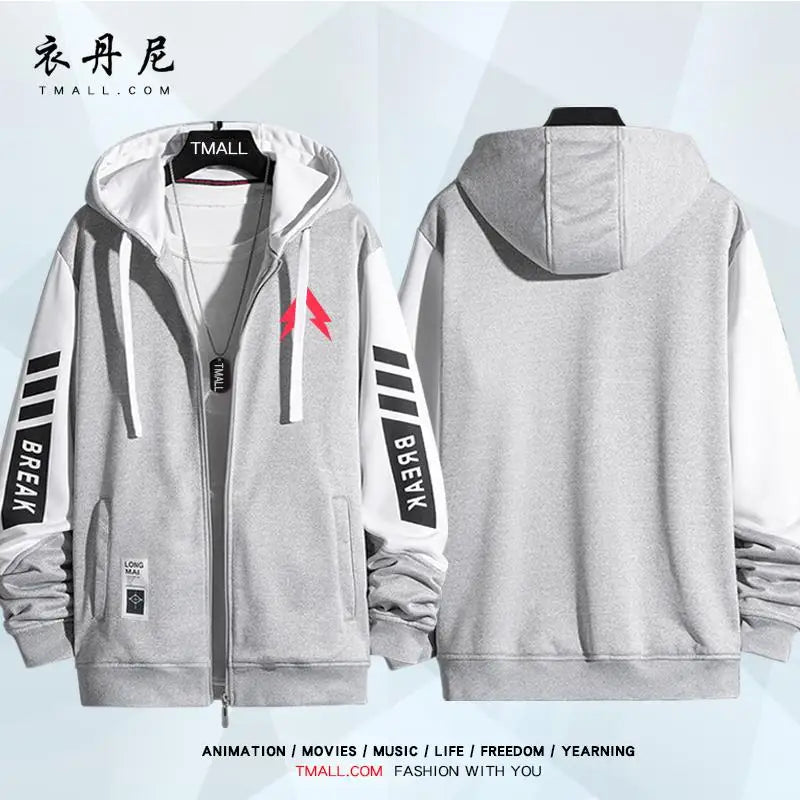 Delta Force Military Hoodie – Unisex Tactical Zip Jacket | Casual Gamer Sweatshirt