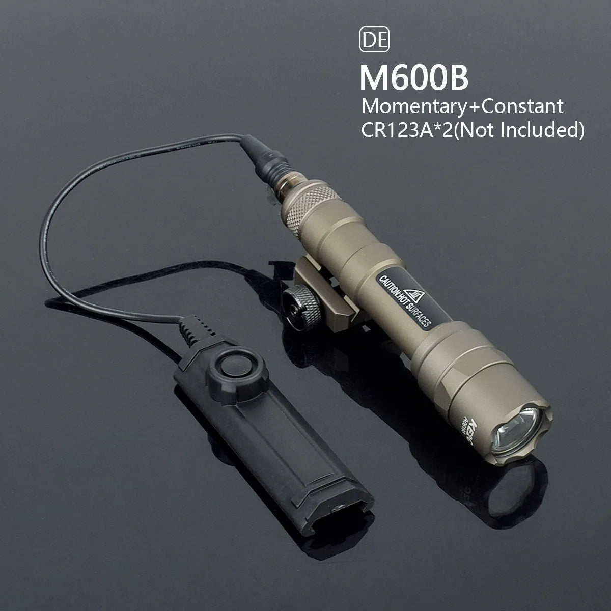 Delta Force Hawk Ops Tactical Surefire M600 Waffenlicht - Taschenlampe für Gewehr und Pistole