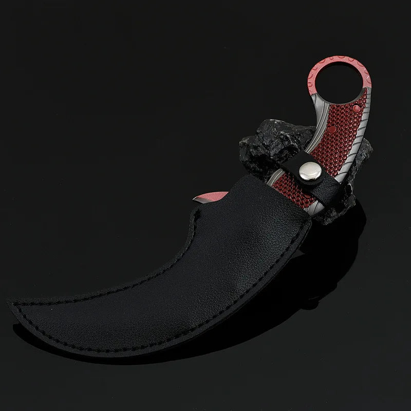 Karambit inspiré de Delta Force Action avec étui
