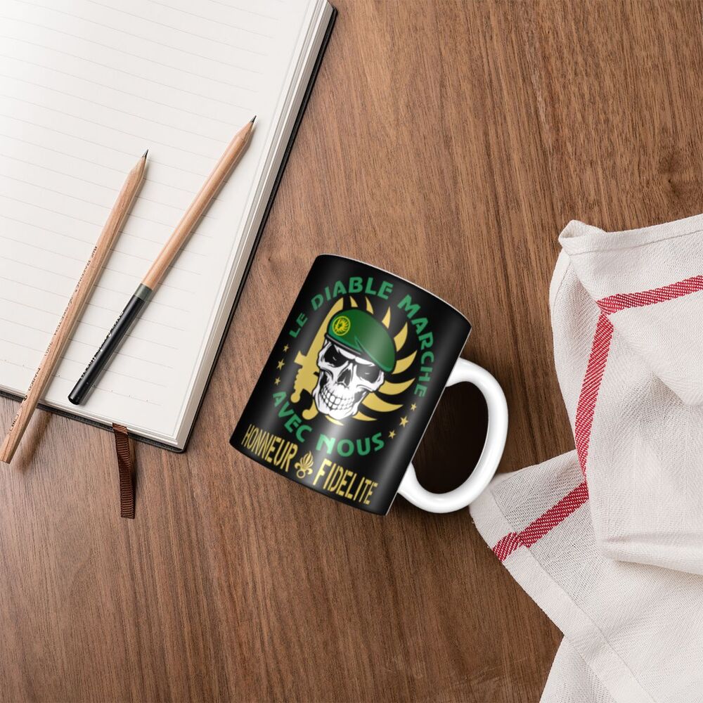 Personalisierte Delta Force x Fremdenlegion Tasse - Individuelle Kaffee- und Teetasse aus Keramik