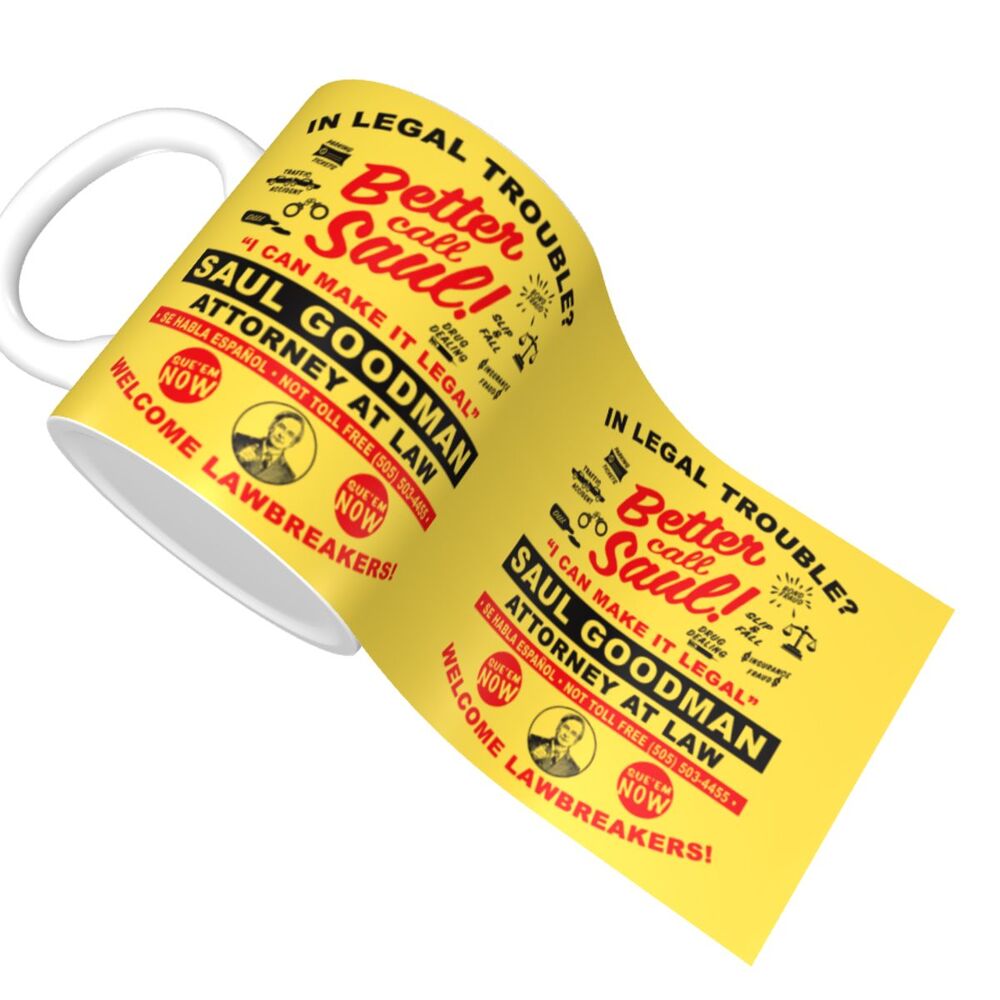 Personalisierte Delta Force x Better Call Saul Tasse - Individuelle Kaffee- und Teetasse aus Keramik