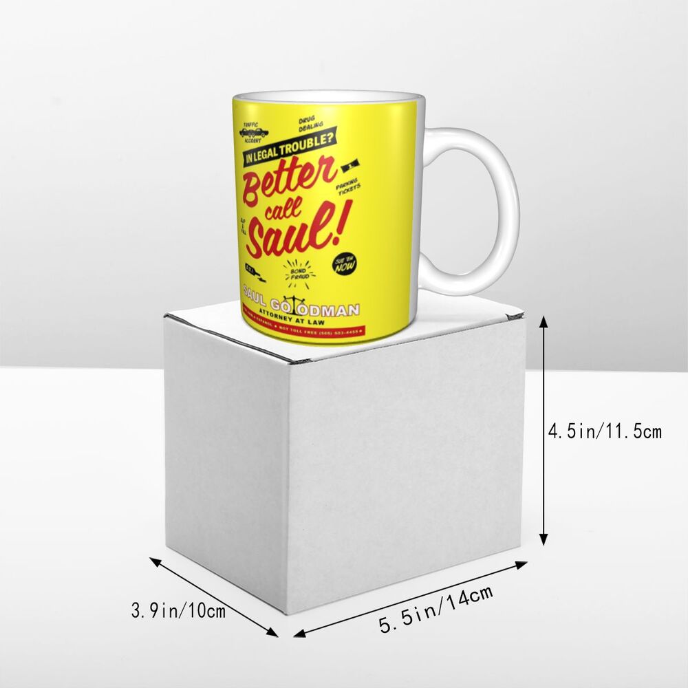 Personalisierte Delta Force x Better Call Saul Tasse - Individuelle Kaffee- und Teetasse aus Keramik