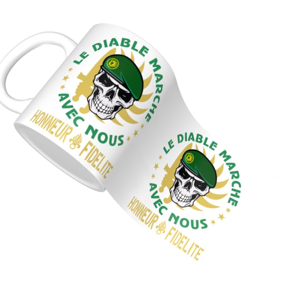 Personalisierte Delta Force x Fremdenlegion Tasse - Individuelle Kaffee- und Teetasse aus Keramik