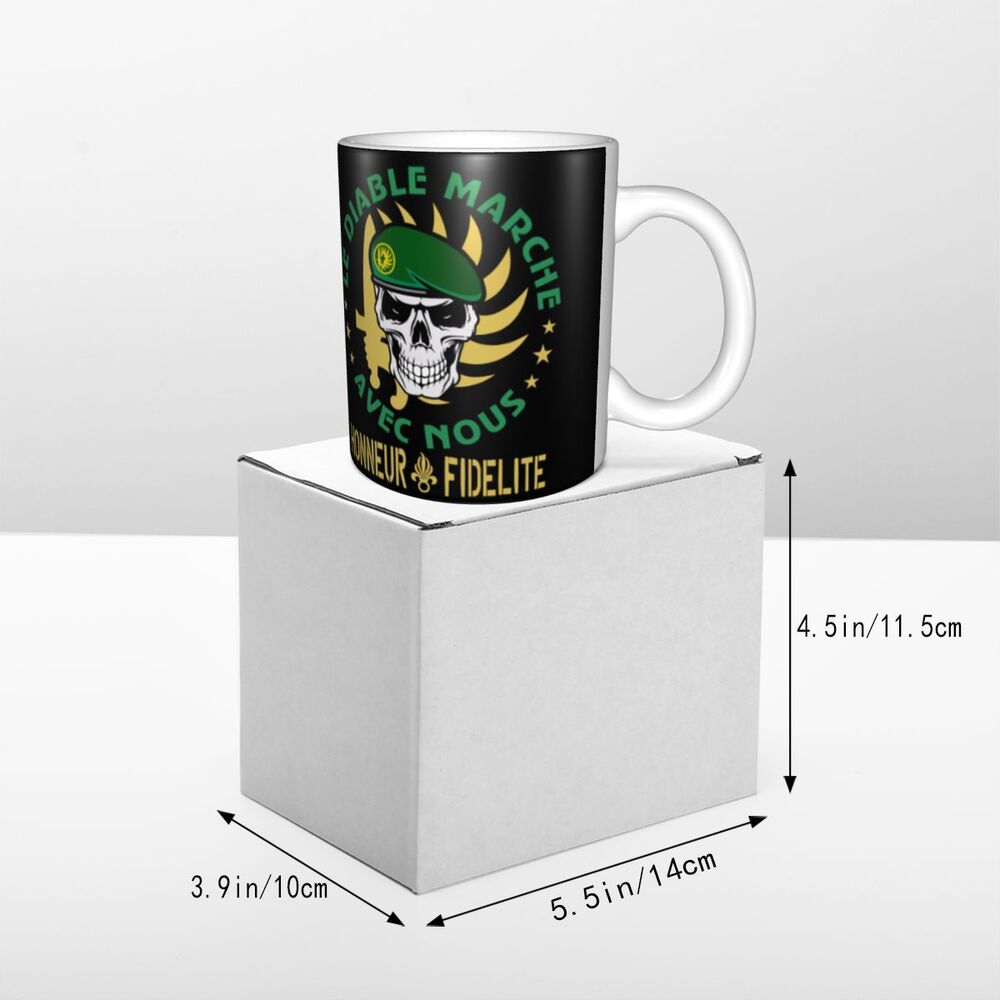 Personalisierte Delta Force x Fremdenlegion Tasse - Individuelle Kaffee- und Teetasse aus Keramik