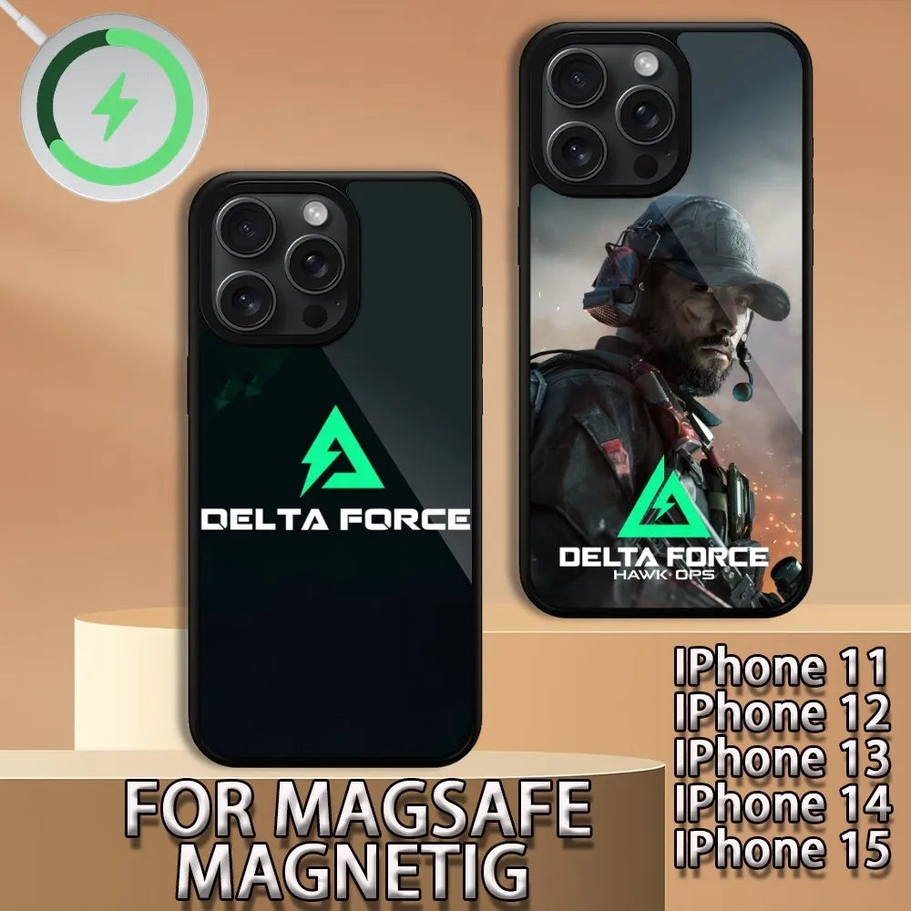 Coque MagSafe Delta Force Hawk Ops pour iPhone série 12