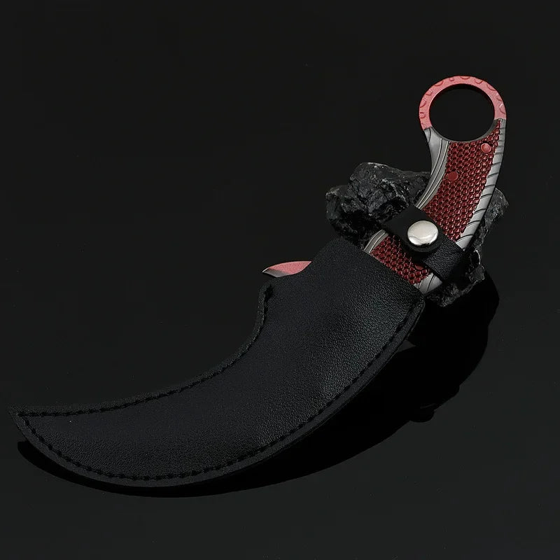 Karambit inspiré de Delta Force Action avec étui