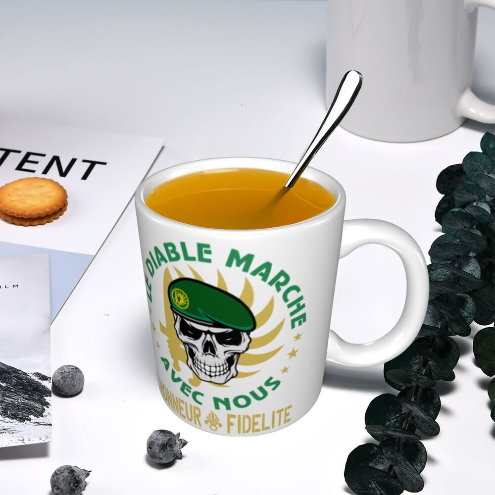 Personalisierte Delta Force x Fremdenlegion Tasse - Individuelle Kaffee- und Teetasse aus Keramik