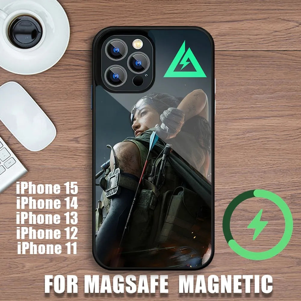 Coque MagSafe Delta Force Hawk Ops pour iPhone série 15