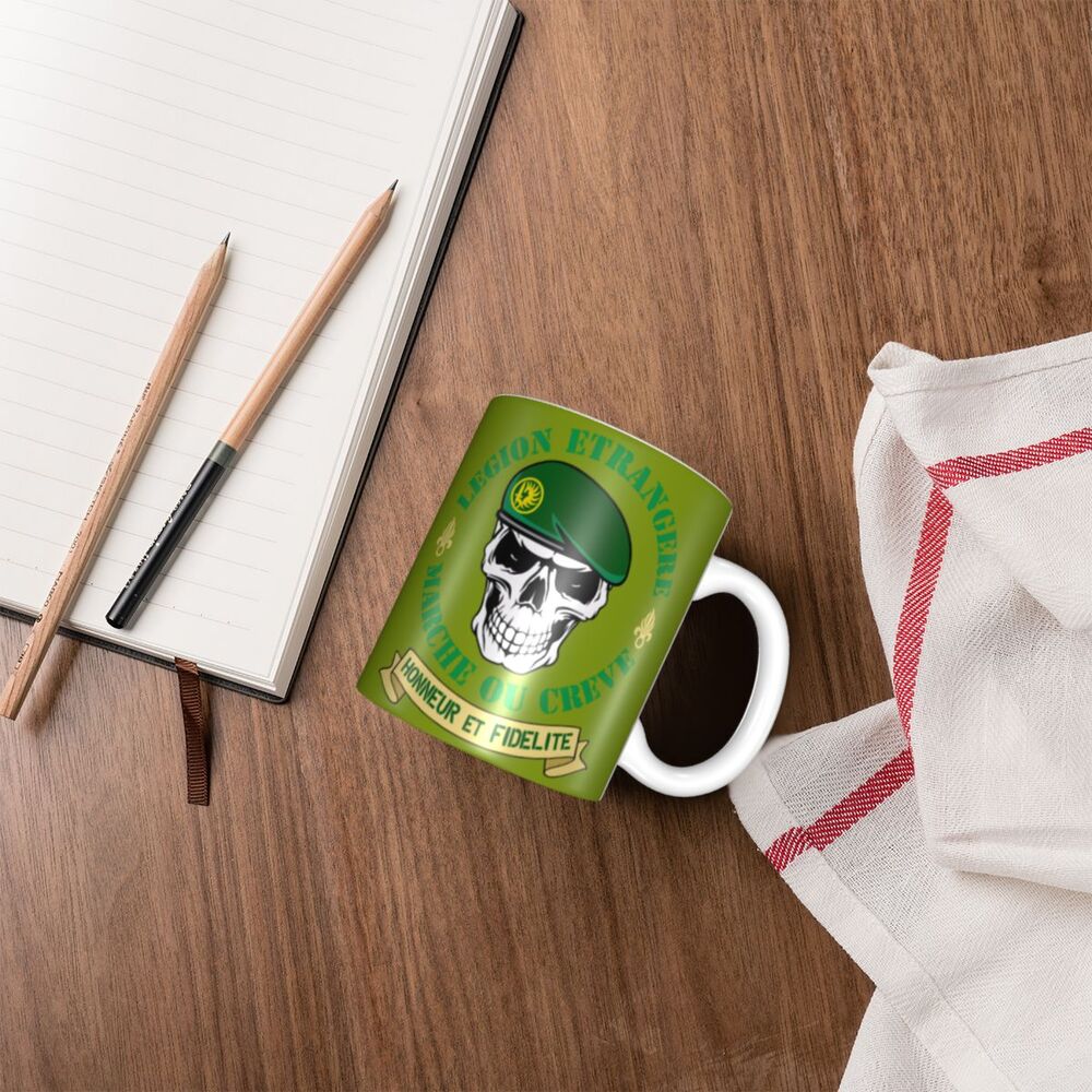 Personalisierte Delta Force x Fremdenlegion Tasse - Individuelle Kaffee- und Teetasse aus Keramik