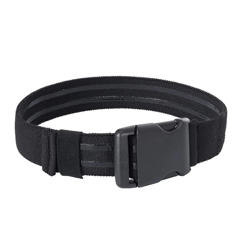 Sangle de cuisse tactique Delta Force - Bande élastique réglable pour étui à pistolet