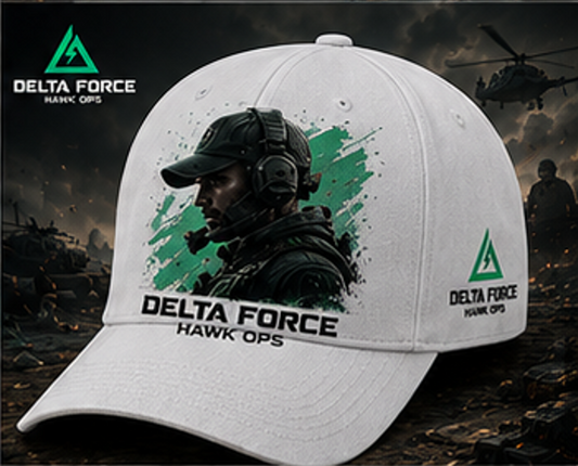 Casquette d'opérateur tactique Delta Force | Casquette de baseball militaire pour le jeu