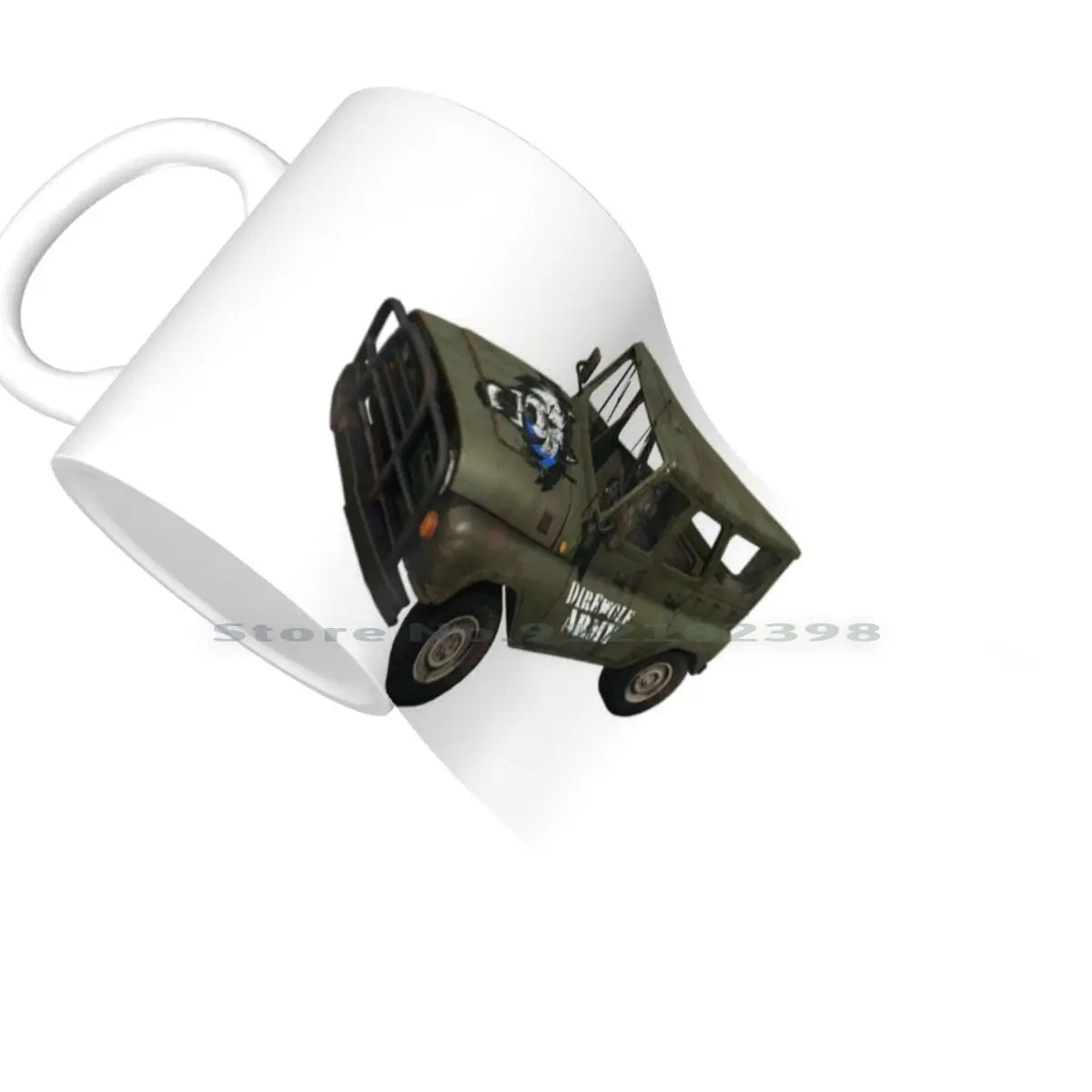 Delta Force PUBG Ceramic Mug - Direwolf Edition Coffee & Tea Cup